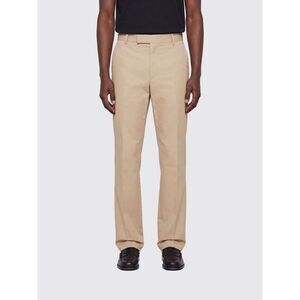 Jil Sander Men Jil Sander Cotton Tailored Trousers With Off-Center Closure